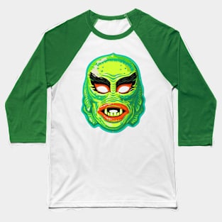 Black Lagoon Mask Baseball T-Shirt